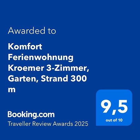 Komfort Ferienwohnung Kroemer Timmendorfer Strand Exterior photo